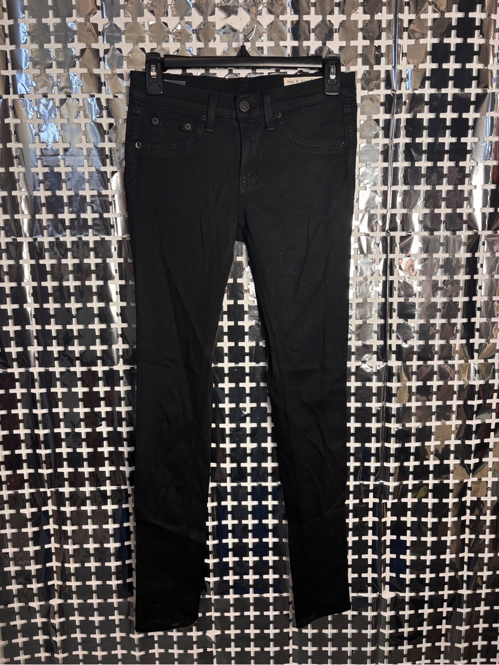 rag & bone Women's Black Skinny Jeans